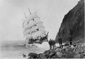 oregon coast history ship